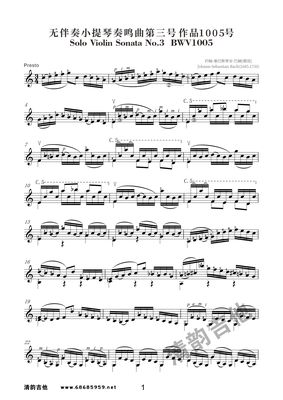BWV1005